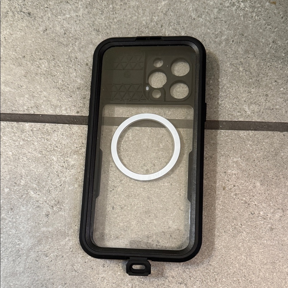 FULLY WATERPROOF Body Glove Black and Gray Phone Case